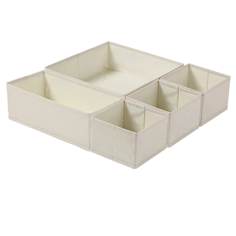 dry dressing 4 Set Socks Underwear Drawer Organizer Divider, ULG Washable Dresser D