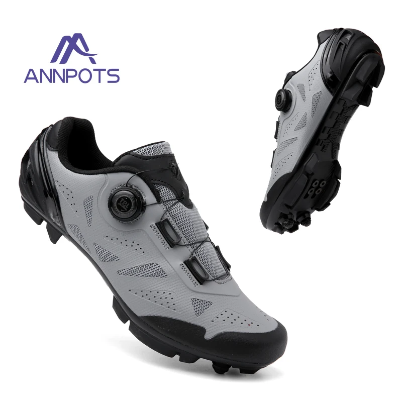 Cycle Training Shoes cycling shoes bike lock shoes bike pedal cleats SPD Cleats Clip MTB Cycling Sneakers Men Breathable Knit Self-Locking Road Bicycle Shoes For Exercise Bikes