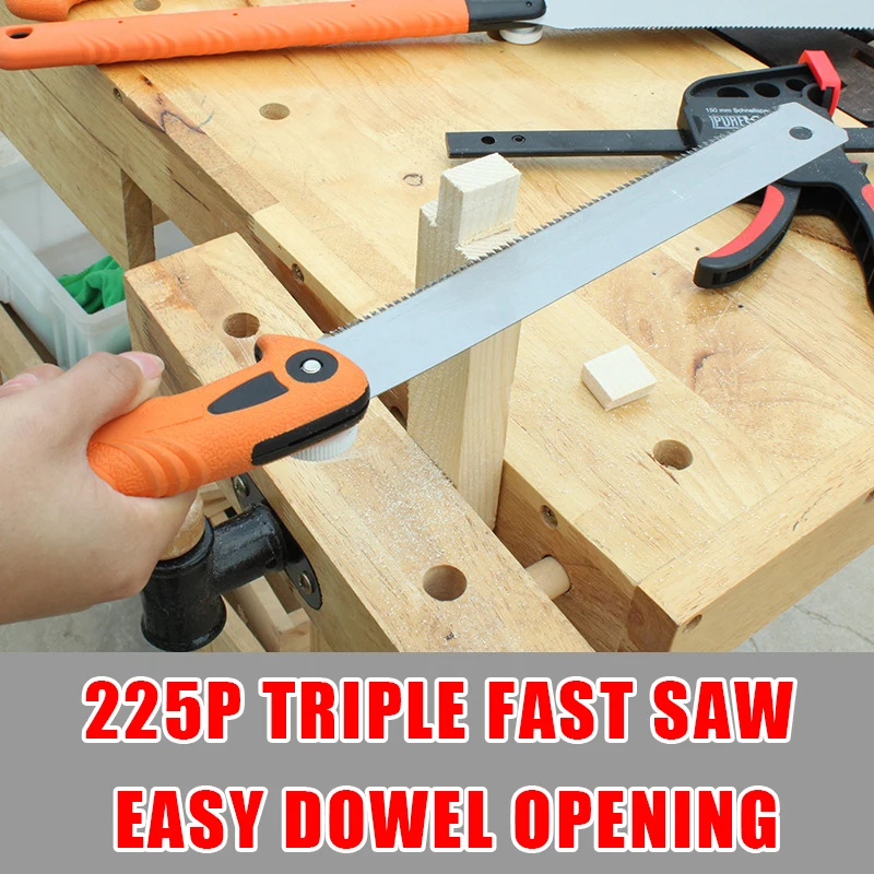 

3-edge Teeth Hand Saw Pull Razor Saw Crosscut Saw For Garden Pruning Wood Bamboo Cutting Woodworking Tools