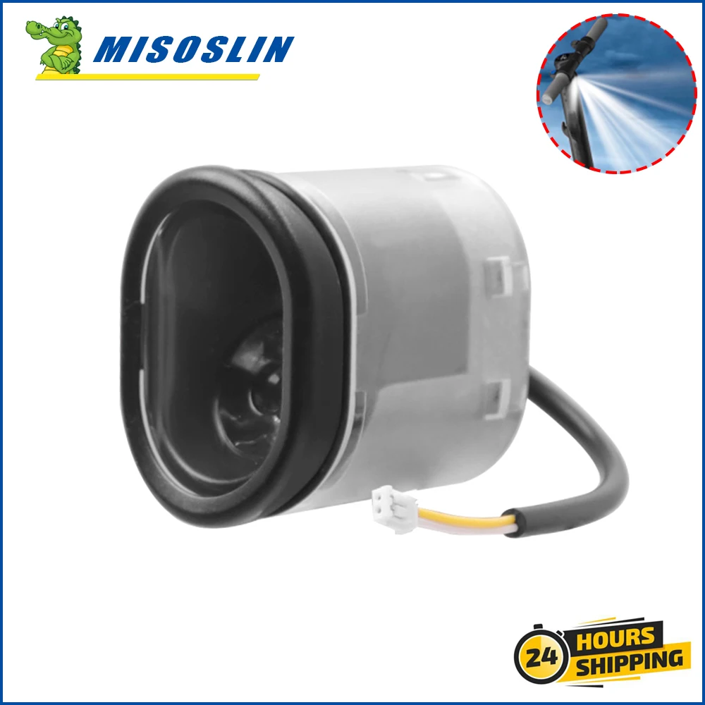 

For Segway Ninebot Es1 Es2 Es4 MAX G30 G30D Electric Scooter Headlight Head Lamp Front LED Light Cycling Spare Replace Accessory
