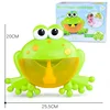 Hot selling Frog Crab Bubble Machine Music Bath Electric Bubbles Bathtub Soap Automatic baby Bathroom Toy for Children brinquedo 6