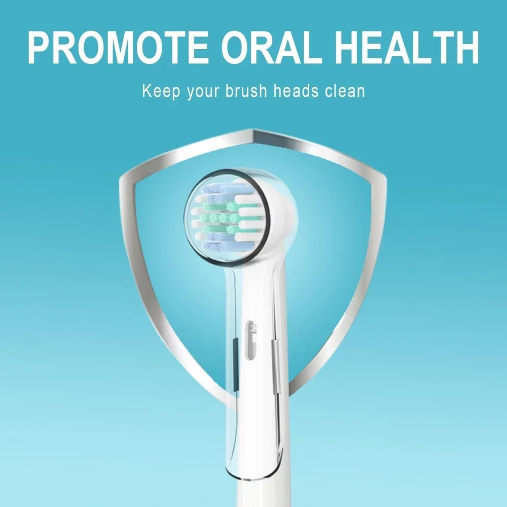 4/8 Pcs Toothbrush Head Protective Cover Compatible with Oral B Electric Toothbrush Heads, Brush Heads Dustproof Protective Cap