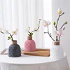 1PC Water Ripple Plastic Vase Wave Flower Pot Arrangement Modern Nordic Style Home Living Room Desktop Decoration Ornament 4