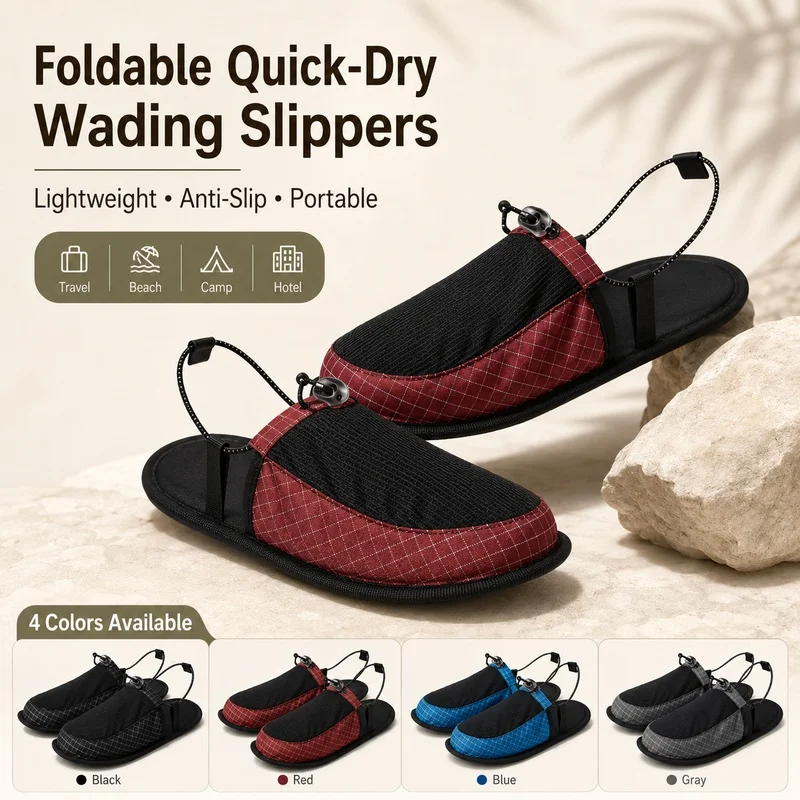 Foldable Quick Dry Barefoot Lightweight Travel Sandals