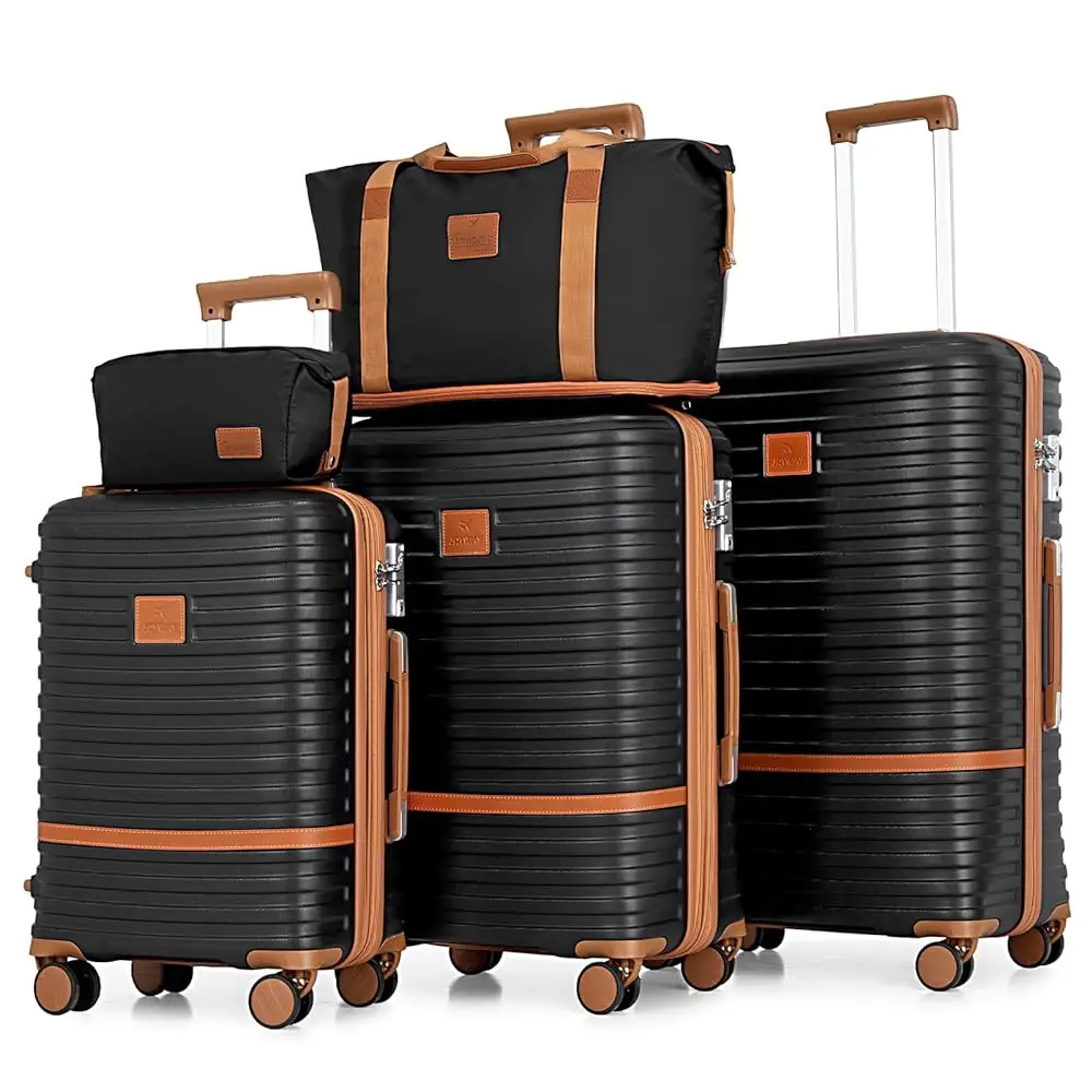 Joyway Carry On Luggage Set 20 Inch Expandable Suitcase with Spinner Wheels and TSA Lock, Hard Shell Lightweight Durable