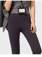 Women's Fleece-Lined Autumn/Winter Outerwear - Non-Slip Thick Tummy-Control Yoga Pants with Seamless Soft Stretch - Image 4
