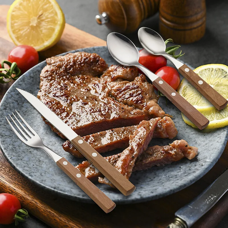 Coltello, Forchetta E Cucchiaio Multifunzionali Da Viaggio All'aperto In Acciaio Inossidabile In Uno Strumento Combinato Da Campeggio Portatile Pieghevole - Foto 11