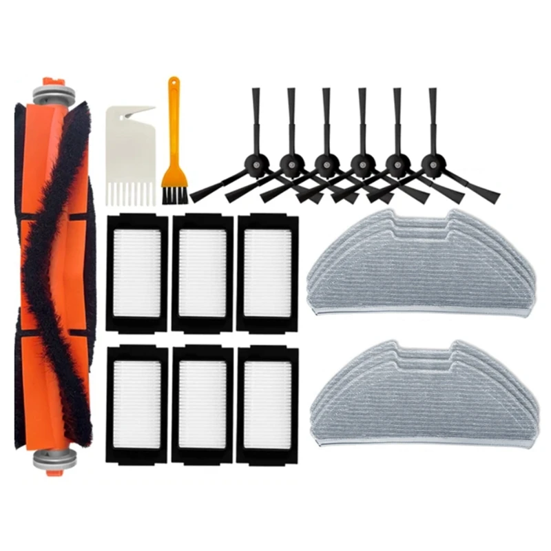 Accessorio Di Ricambio Per Xiaomi Mijia Robot Vacuum Mop Pro Mjsts1 / Mjsts 2 Pro Robot Vacuum Main Side Brush Mop Cloth Filter