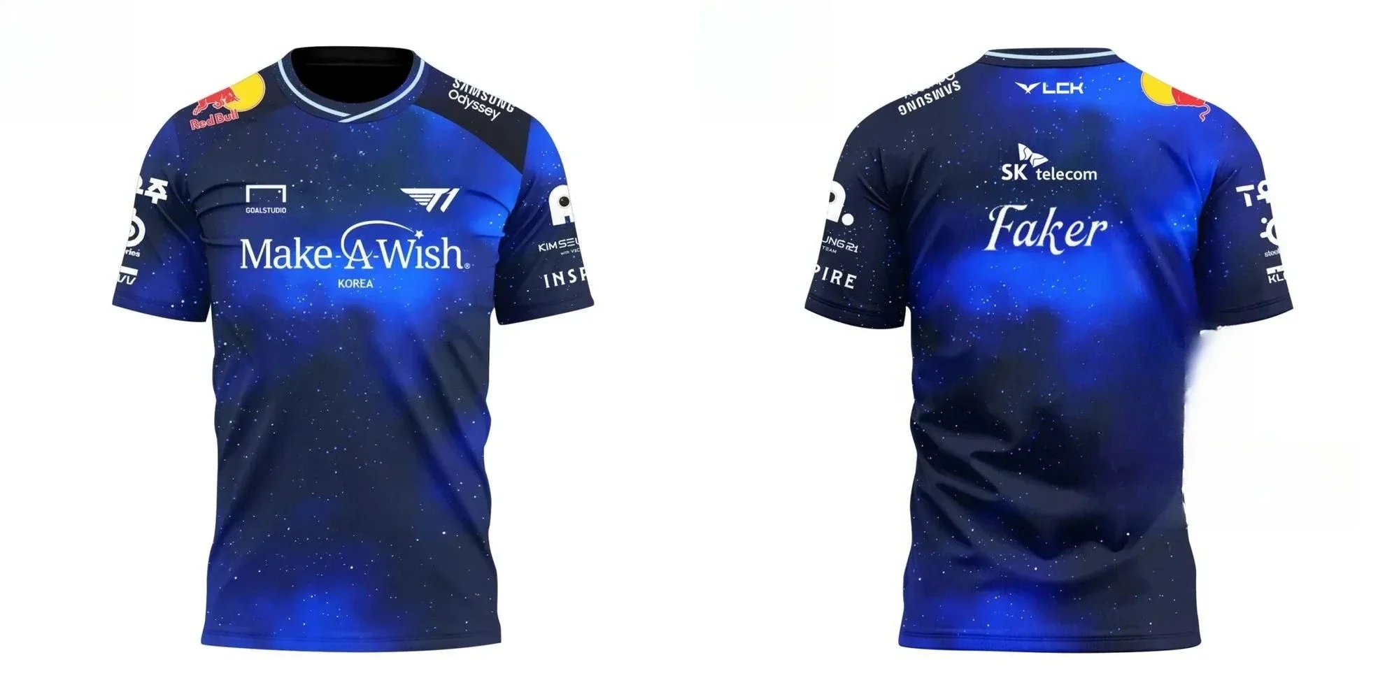 2025 New SKT T1 x Make-A-Wish South Korea Limited Edition Jersey