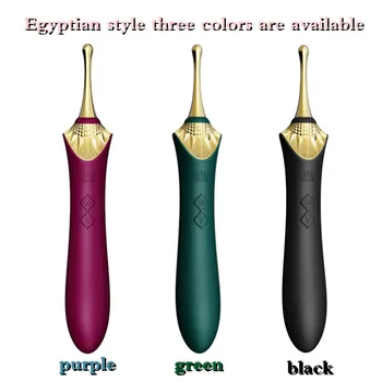 ZALO BESS G-spot Vibrator Exquisite Soft Silicone Clitoral Stimulation Usb Double Motor Retro Massager Adult Sex Toys for Women 6