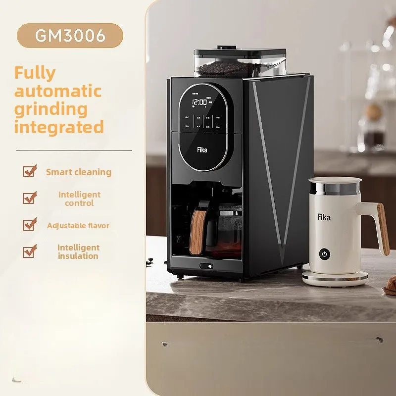 Fika Automatic Coffee Machine - One-Touch Grind &...