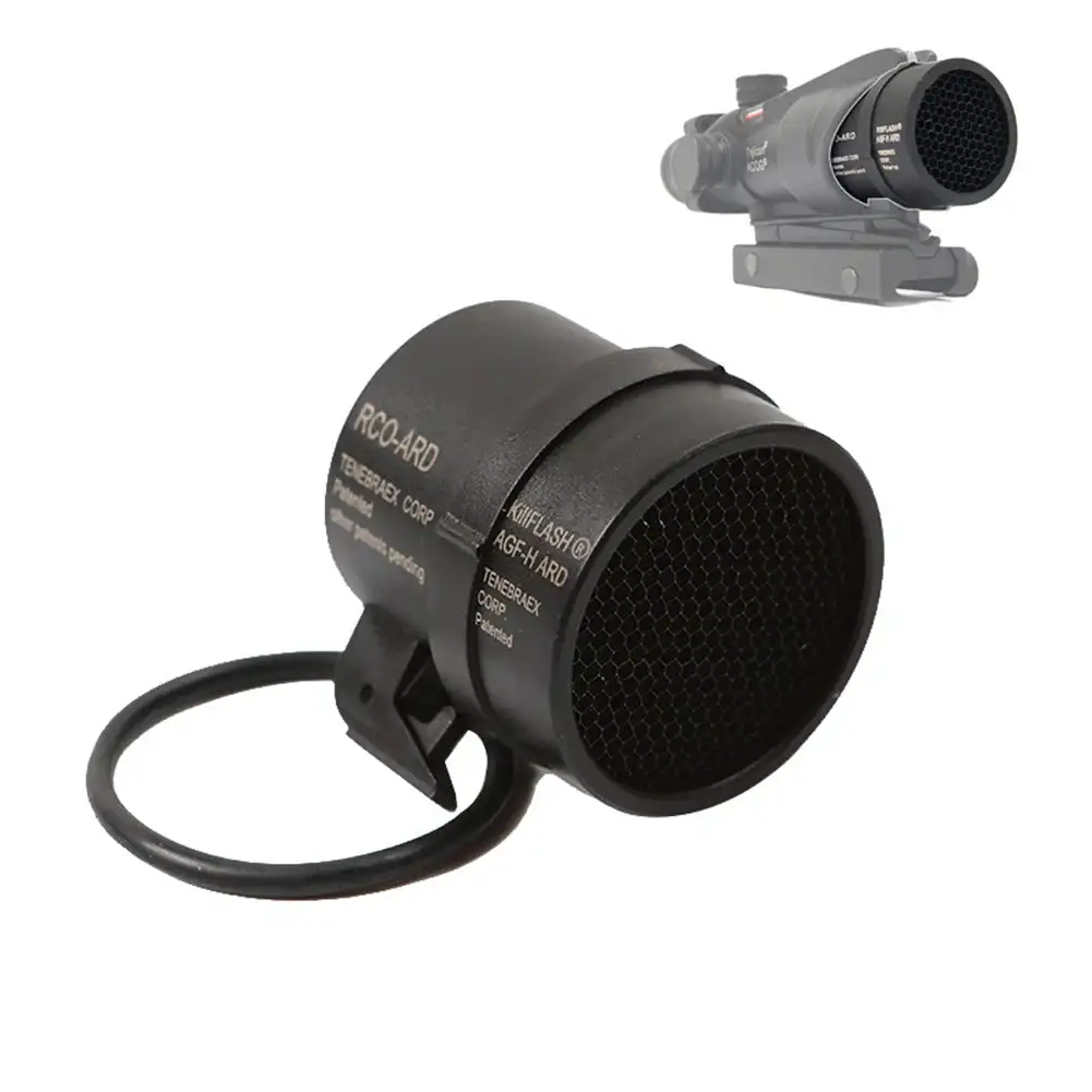Trijicon ACOG Scope Killflash Metal Mesh Cover Cap Front Lens Protector Anti-Reflection Honeycomb for Hunting Equipment Optical