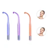 High Frequency Facial Wand Replace Handheld Glass Electrodes For Acne HF Skin Therapy Machine Attachments Argon Violet Nozzles 3