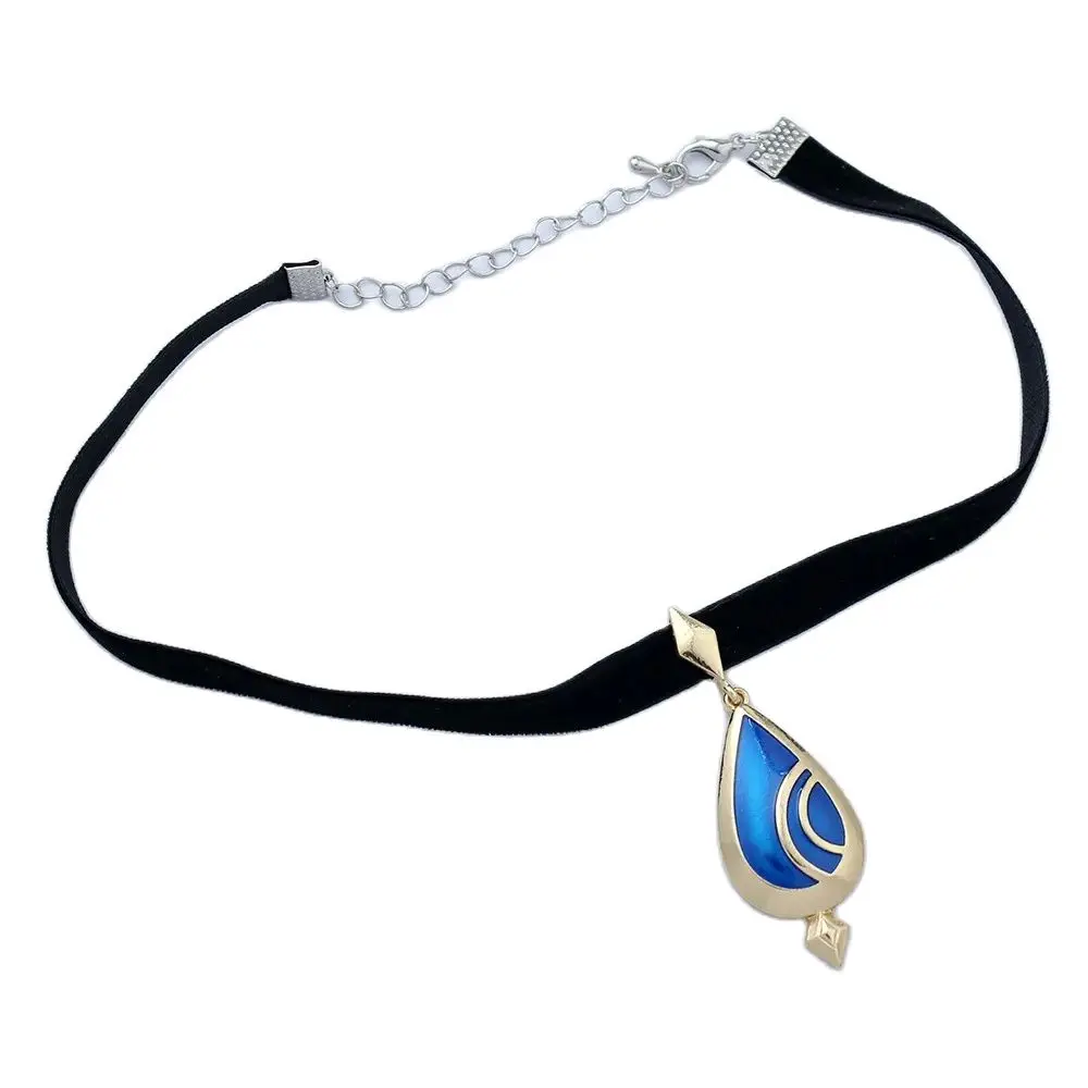 

Anime Genshin Impact Furina Focalors Cosplay Alloy Pendant Necklace Chain Jewelry Accessories