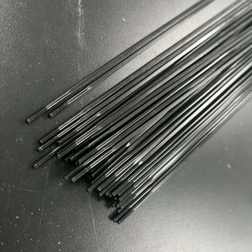 Bicycle Flat Bladed Spoke 14G 2.0mm Stainless Steel Pillar PSR Aero 1423