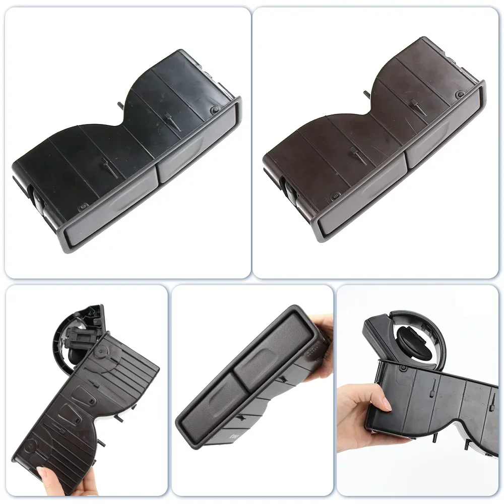 메르세데스 벤츠 A/B/C/E/GLA/GLB/GLC/GLE/GLS/CLS/EQC W205 W253 W213 W222 블랙 차량용 뒷좌석 팔걸이 삽입형 음료 컵 홀더