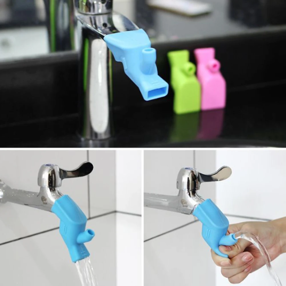 

Silicone Faucet Extender For Kids Water Saving Extension Tap Filter Nozzle Adapter Bathroom Kitchen Sink Spray Kitchen Tool