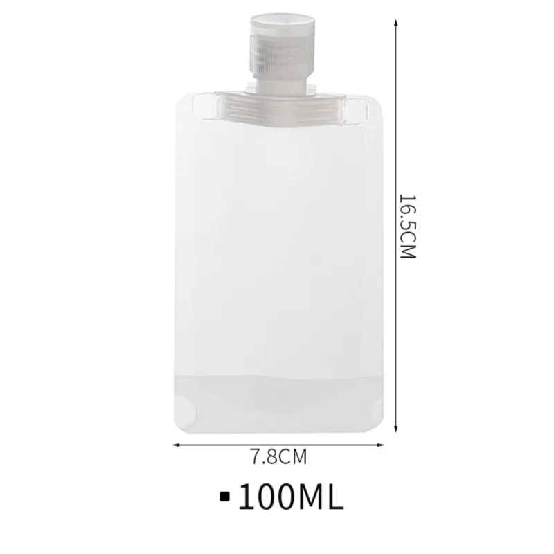Travel Refill Bag for Cosmetics Lotion Shower Gel Shampoo Trip Portable Small Facial Cleanser Disposable Refill Bottle #3072