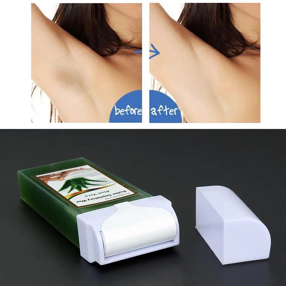 

150g Depilatory Wax Cartridge Hair Removal Cream Aloe Smell Waxing Roll Hair Removal Cream for Women Men Skin Care TSLM1