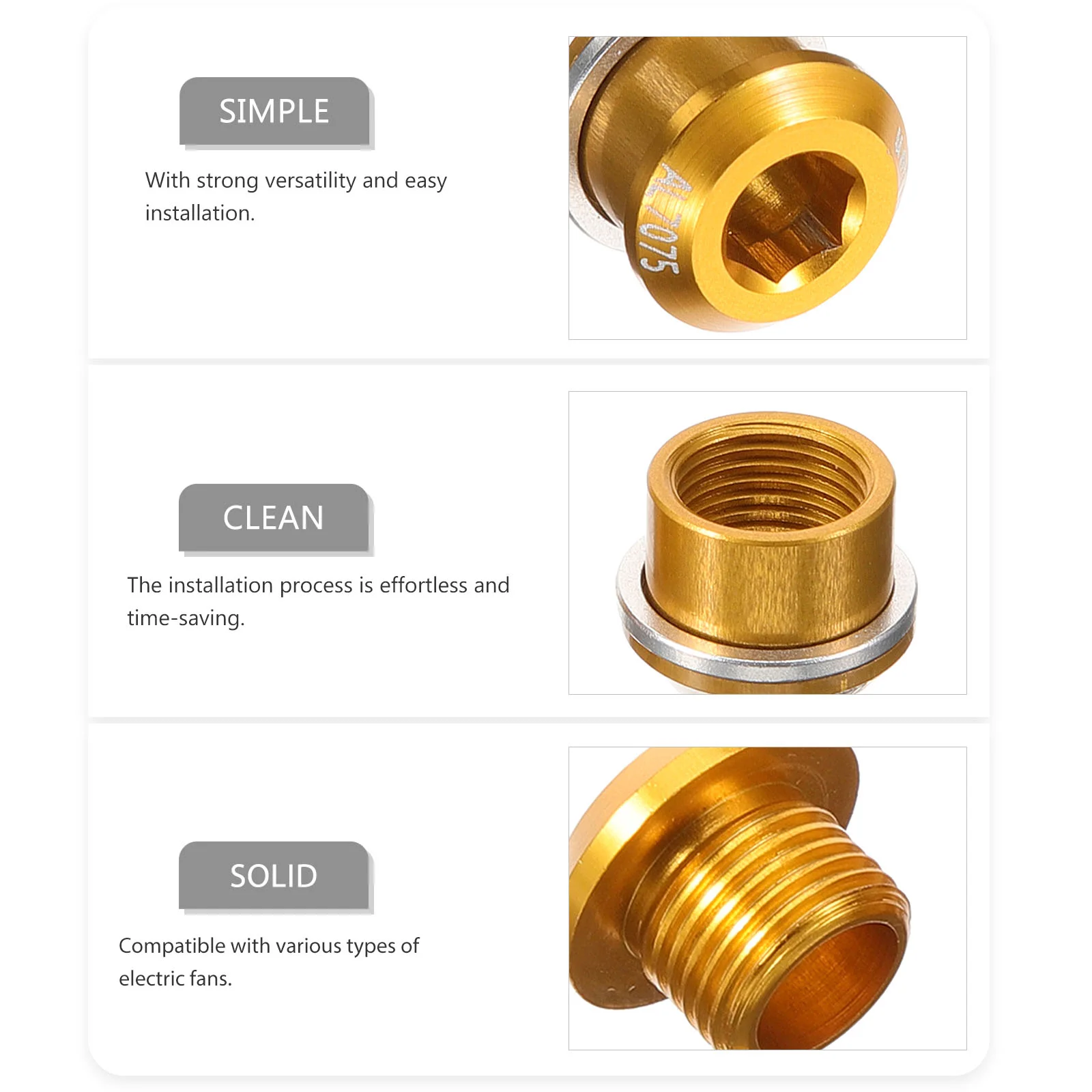 Snare Drum Air Hole Screw Metal Vent for Vents Parts Bass Accessories with Gasket