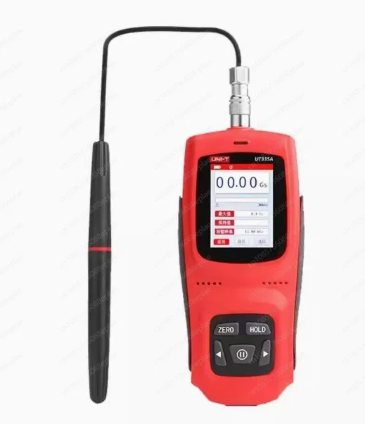 UT335C Permanent Magnet Gauss Meter Handheld Digital Tesla Meter Magnetic Flux Surface Magnetic Field 1% Accuracy