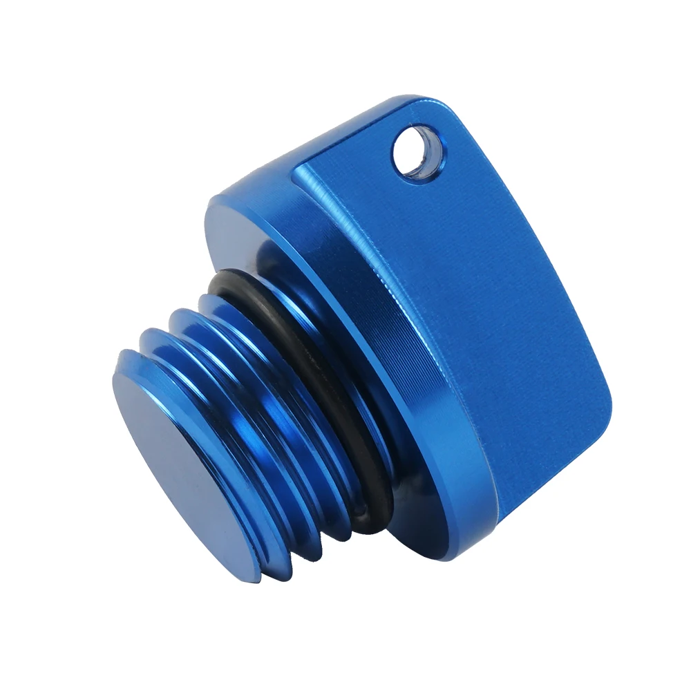 Bouchon De Remplissage D'huile M20 X 2,5 Pour Moto - Compatible ZX6R, ZX10R, ZX14R, VN900, Etc. - Aluminium CNC Anodisé Vert - 10
