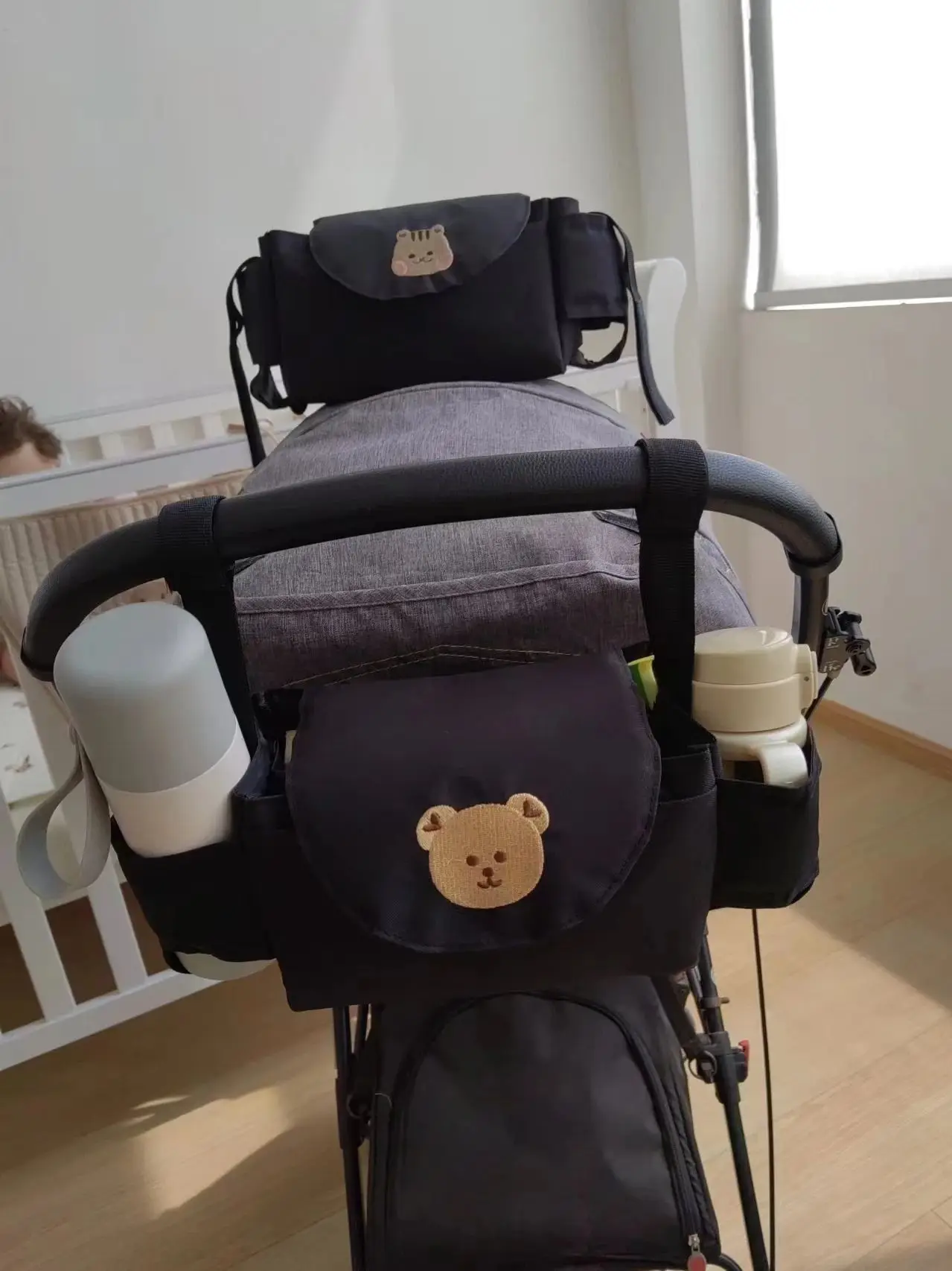 Mommy bag stroller storage bag magic