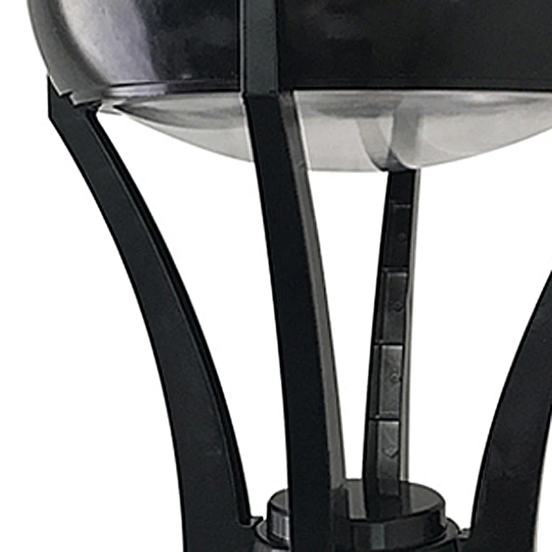 블랙 알루미늄 LED 조명 본체 직경76MM 30W 40W 50W 마당 광장 조명 고주탑 정원 공원 커뮤니티 가로등