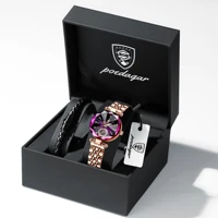 Montre de luxe POEDAGAR pour femmes, étanche, décontractée, à quartz, montre-bracelet pour femmes, haute qualité, élégante, montres pour femmes, Reloj+boîte 1
