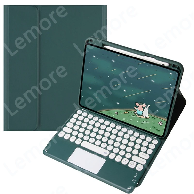Enhanced Keyboard Case with Trackpad and Pencil Slot