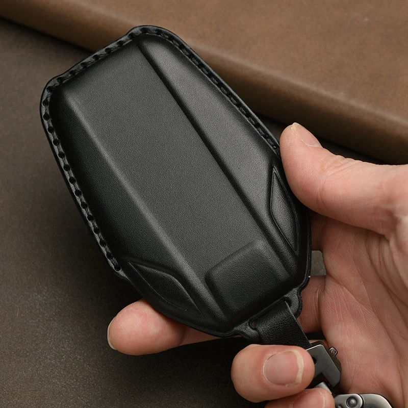Suitable for BMW LCD key holder new 5 series 535/7 series 730li/740/X3/X5/X7 leather car bag
