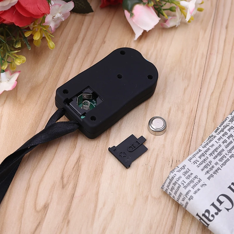 Hand Tally Counter Electronic Counter 4-digit Digital Electronic Counter with Sound Manual Reset Tally Decompression Finger Tool for Meditation