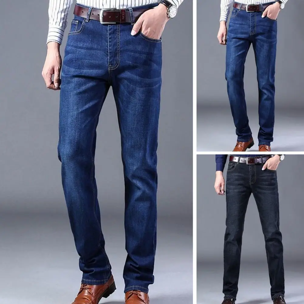 Mid-waist fashion jeans for men main image 0