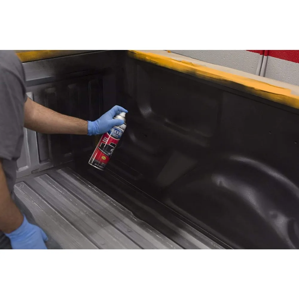 248914-6PK Stops Rust Truck Bed Coating Spray Paint, 15 oz, Black, 6 Pack 3