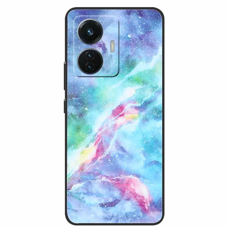 Elegant Marble Soft Silicone TPU Back Case - Shockproof Phone Cover