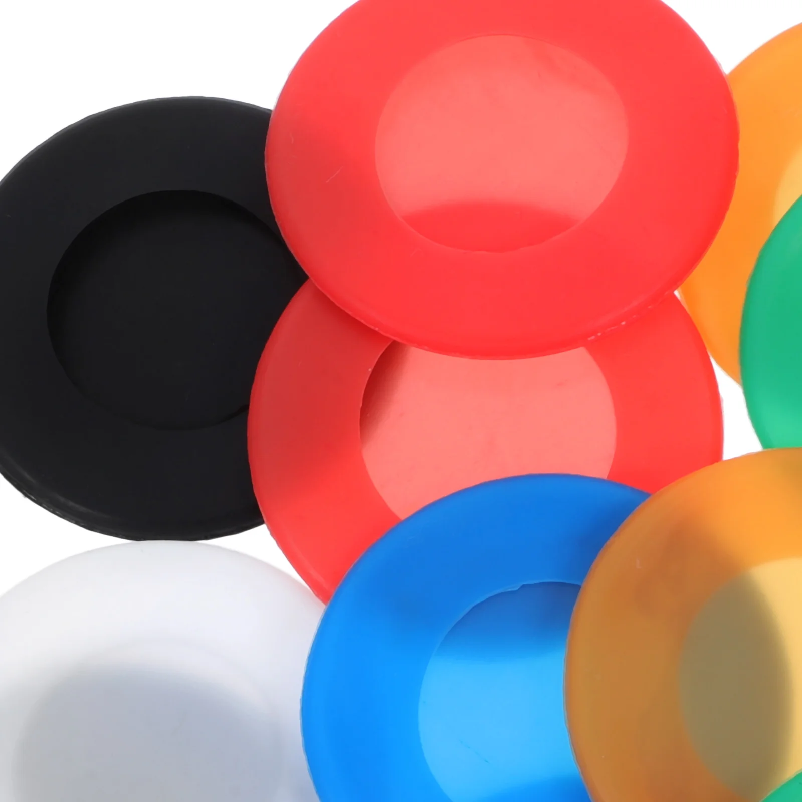 12 Pcs Stethoscope Covers Set Holder Bell Cover Diaphragm Machine Baby Silicone Protector Head Accessories Medical Device