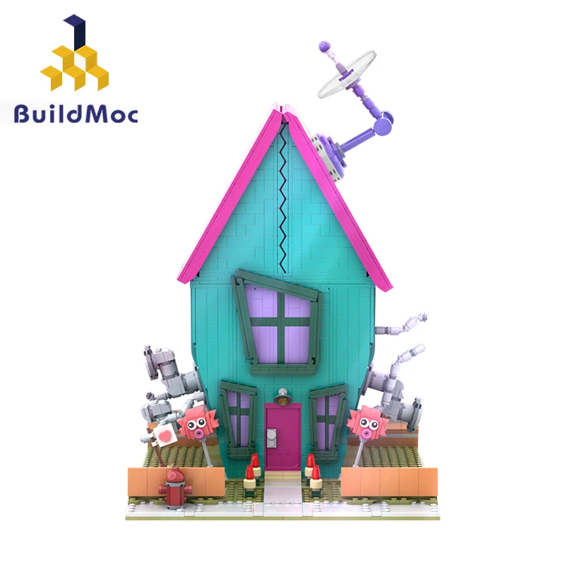 

Конструктор MOC House, строительные блоки, рождественские подарки