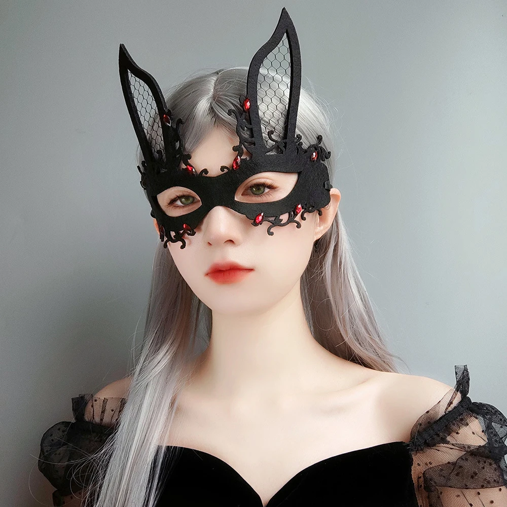 Halloween Dance Party Venetian Bell Mask Lady Painted Mask - Masks &  Eyewear - AliExpress