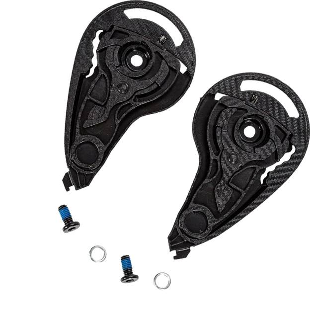 2 Pieces Helmet Guard Base Helmet Lens Base Mounting Parts, Durable Helmet