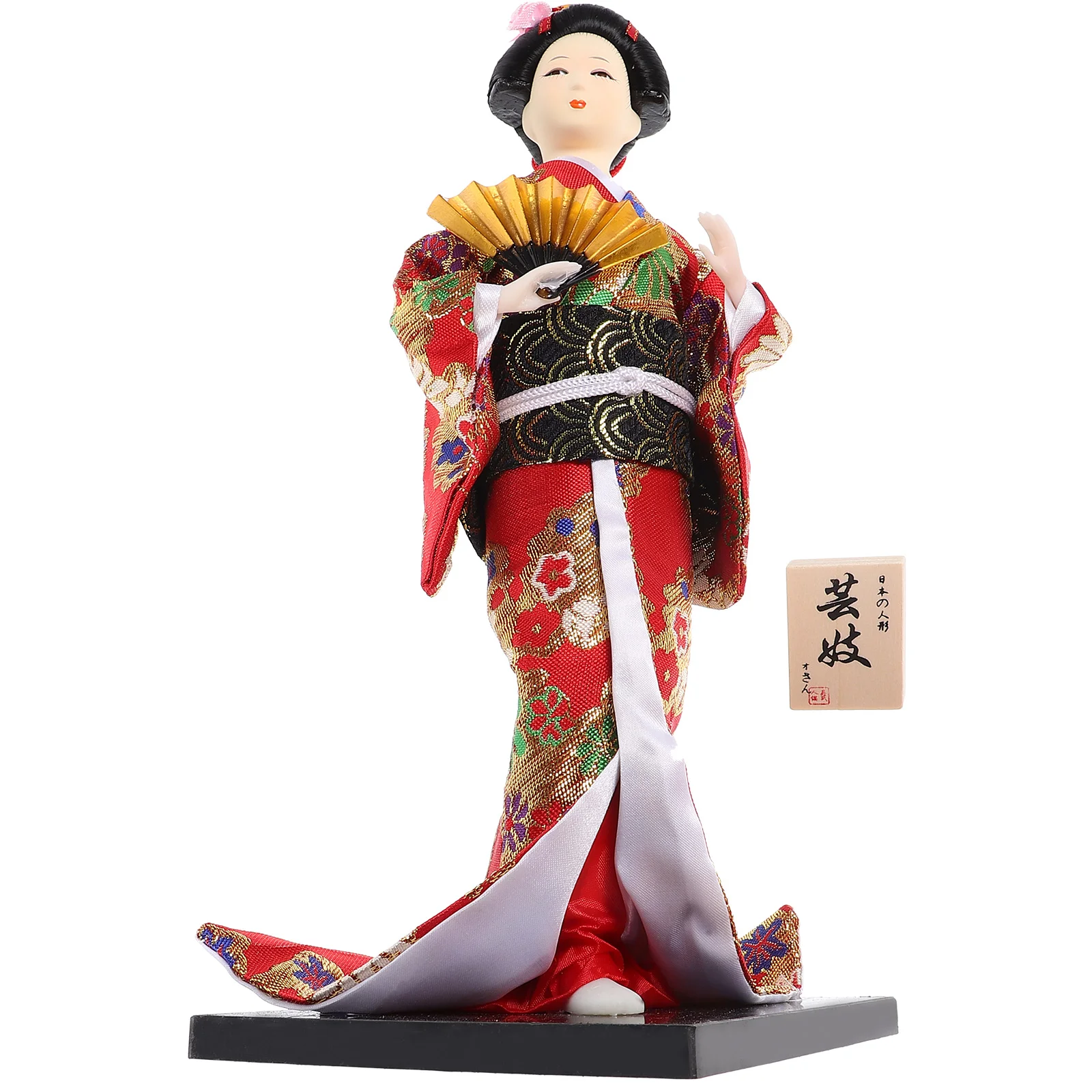 

Japanese Decorative Kimonos Dolls Restaurant Decoration New Year Home Crafts Desktop Ornament for Housewarming Gift Table