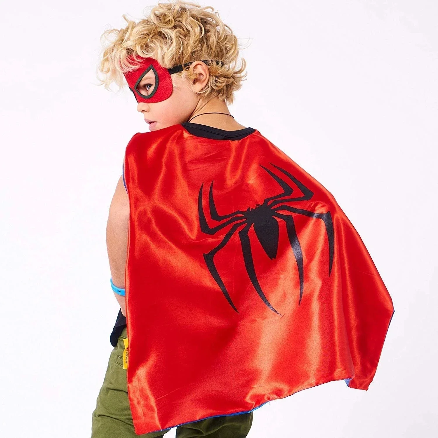 Disney Halloween Child Movie Avengers Luxury Print Cloak Justice Superhero Spiderman Hulk Cosplay Cloak with Mask Gift Toys face mask