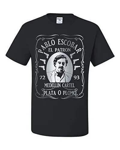 Maglietta Pablo Escobar T-Shirt El Patron Narcos, T-Shirt Pablo Escobar