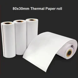10 Rolls 80x30mm Thermal Paper Cash Register Paper for 80mm Mobile POS Printer Mini Printer Accessories