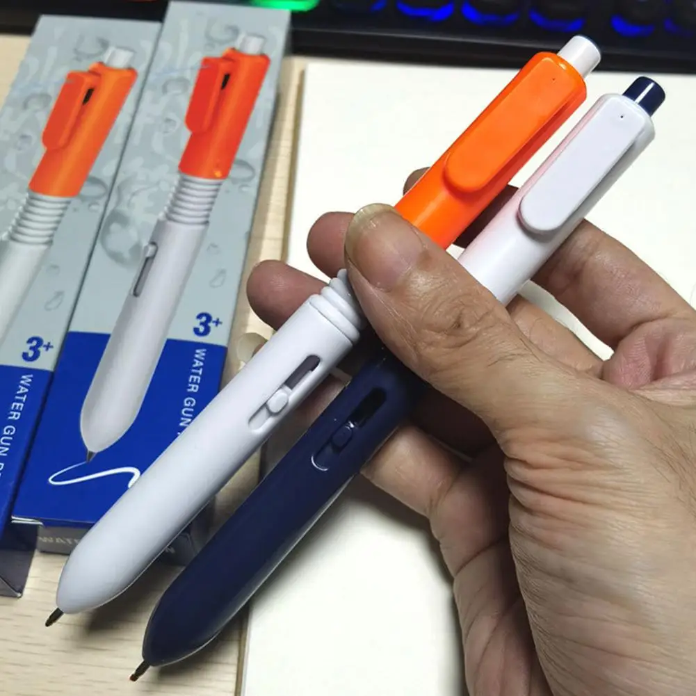 Prank Toys Water Spray Ballpoint Pen Prank Water Spray Writable Pen Toy Decompression Interactive New Unique Toy Can Write prank toys stress relief toys joke toys