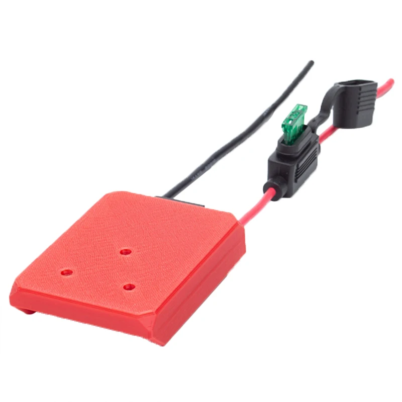 Фото Адаптер для литий-ионных аккумуляторов Einhell/X-Change/OZITO 18 в, соединитель 14AWG, DIY-адаптер для Foy машин, автомобилей с предохранителем №5