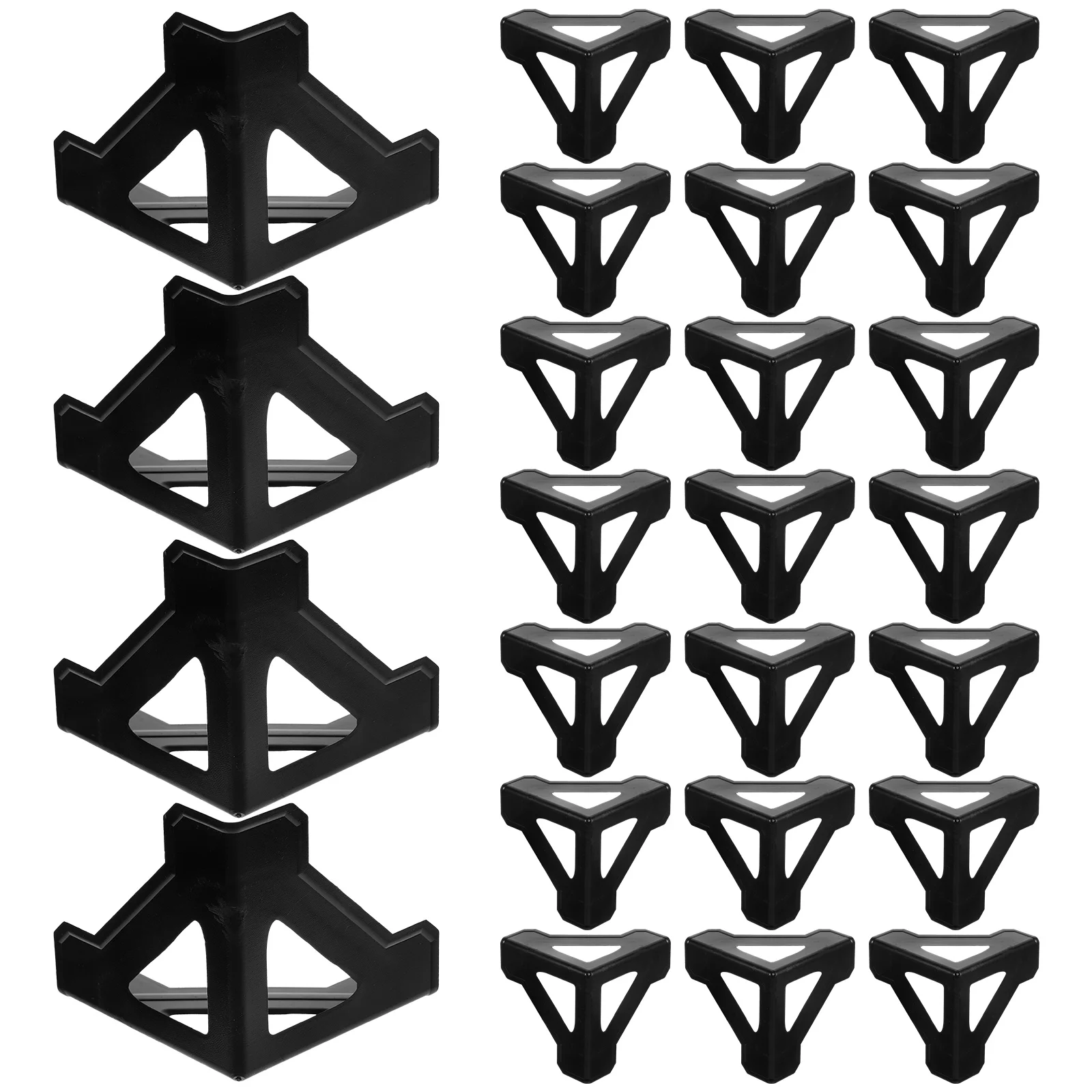

100 Pcs Corner Guard for Furniture Packing Protectors Carton Packaging Small Plastic Box