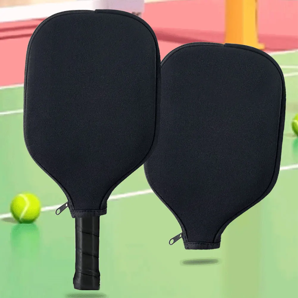 Pickleball Paddle Covers Shockproof Zippered Racket Sleeve Universal Pickleball Racket Sleeve Accessories