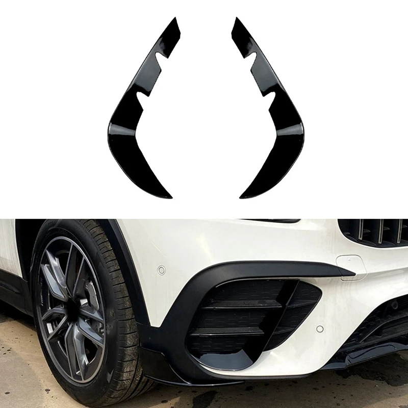 

Fog Light Grille Decorative Front Wind Knife Car Sticker Modified Car For Mercedes-Benz GLB Class X247 GLB200 GLB35 AMG