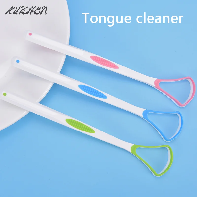 

1pc Tongue Cleaner Brush Reusable Tongue Scraper For Oral Care Oral Scraper