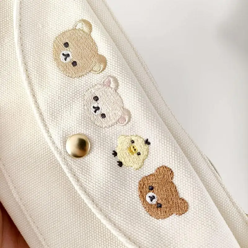 Kawaii Rilakkuma مقلمة للأطفال الفتيات الكرتون قلم...